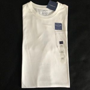 Men's Croft & Borrow XXL Bright White T-Shirt